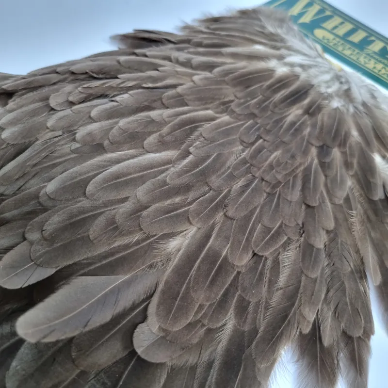 Whiting Hebert Miner Hen Saddle in Dark Brown Dun-4